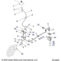 Brakes, Front Asm., W/Abs All Options - 2022 Indian Chief Dark Horse 116