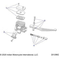 Brakes, Front, Lever & Master Cylinder All Options - 2022 Indian Chief 111