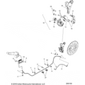 Brakes, Rear Asm. N18msb00 - 2018 Indian Scout 1200