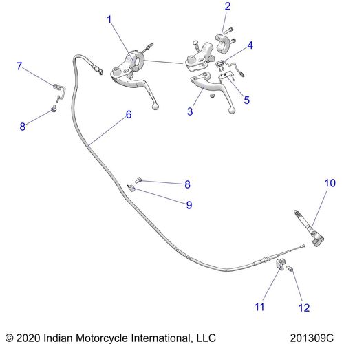 Bracket-Cable Mount by Polaris 5268534 OEM Hardware