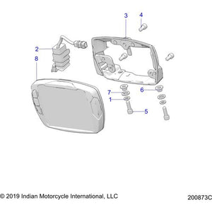 Bracket-Display Lcd Black by Polaris 5142902-266 OEM Hardware