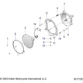 Bracket. Headlight by Polaris