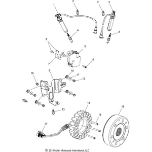 Bracket. Mount Coil/Horn by Polaris 5258756 Horn Mount