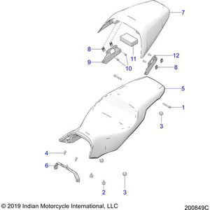 Bracket-Mounting Front by Polaris 5266049 OEM Hardware