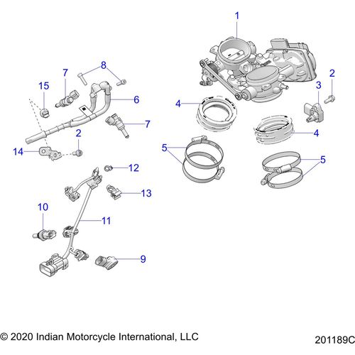 Bracket-Support Fuel Inlet by Polaris 2522005 OEM Hardware