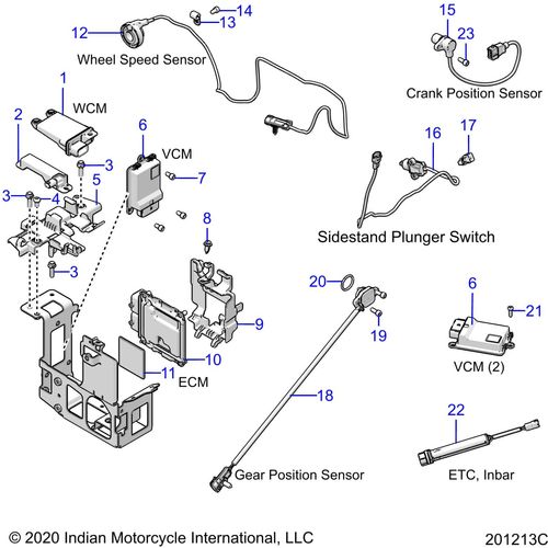 Bracket-Underseat Retention by Polaris 5455947 Seat Mount