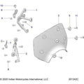Bracket-Windshield Mid RH by Polaris