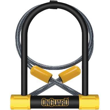 Bulldog 8012 U-Lock W/Cable 4 Ft by Onguard 45008012 U-Lock