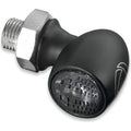 Bullet Atto Dark Amber Satin Black by Kuryakyn