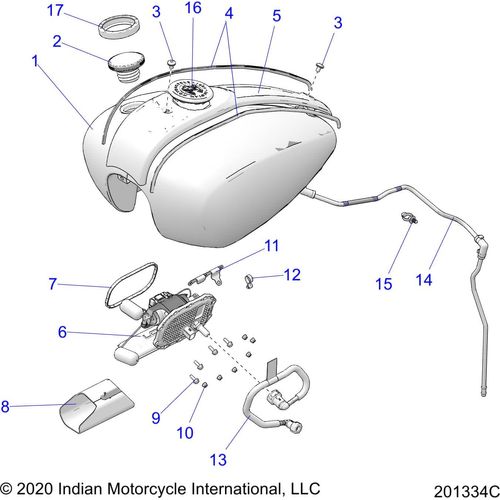 Bumper-Cap Fuel by Polaris 5417339 Bumper