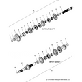 Bushing Splined by Polaris 6230523 OEM Bushing