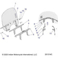 Bushing-Windshield by Polaris 5143493 OEM Bushing