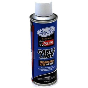 Motion Pro Cable Lube, 6 Oz Can and Cable Luber