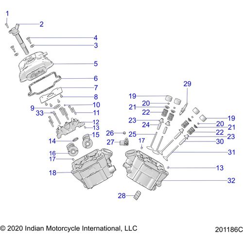 Camshaft-Exh Mach by Polaris 3023339 Camshaft