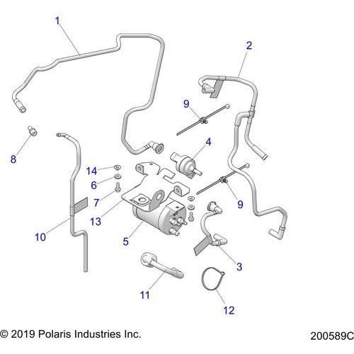 Canister-Carbon by Polaris 2522001 OEM Hardware