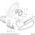 Chain-525 114 Link by Polaris 3222335 OEM Hardware