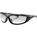 Charger Sunglasses Black W/Clear Lens by Bobster