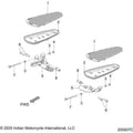 Chassis, Floorboard, Driver All Options - 2022 Indian Springfield 111