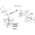 Chassis, Footpeg, L.H./Floorboard/Shift - 2007 Victory Vegas/Vegas 8 Ball All Options - V07Ab26/Gb26
