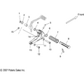 Chassis, Footpeg, R.H. - 2008 Victory Hammer All Options - V08Hb26/Hs26