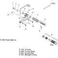 Chassis, Footpeg, R.H. - 2008 Victory Jackpot All Options - V08Bc26/Xb26