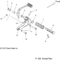 Chassis, Footpeg, R.H. - 2014 Victory Jackpot All Options - V14Xb36