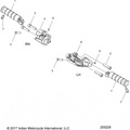 Chassis, Footpegs N18msa11/Msb11 All Options - 2018 Indian Scout Sixty