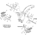 Chassis, Footpegs, Passenger, Floorboards - 2005 Victory Kingpin/Ness All Options - V05Cb16/Dc16
