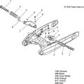 Chassis, Footpegs, Passenger/Floorboards - 2007 Victory Jackpot/Ness All Options - V07Xb26/Bc26