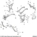 Chassis, Frame Asm. All Options - 2021 Indian Chief Vintage Premium 116