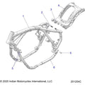 Chassis, Frame Asm. All Options - 2022 Indian Chief Bobber 111