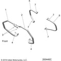 Chassis, Highway Bar/Tip Over Bar All Options - 2020 Indian Roadmaster Premium