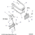 Chassis, License Plate Holder All Options - 2022 Indian Scout Rogue