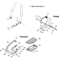 Chassis, R.H. Footpeg/Floorboard/Brake - 2005 Victory Vegas - V05Ab16/Ec16/Gb16