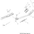 Chassis, Side Stand - 2013 Victory Cross Country/Touring All Options - V13Dw36/Tw/Kw/Zw
