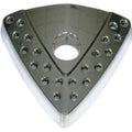 Cheese Wedge Ignition Cover / Coil Cover Chrome by Polaris