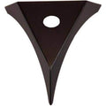Cheese Wedge Left Side Flat Black by Witchdoctors