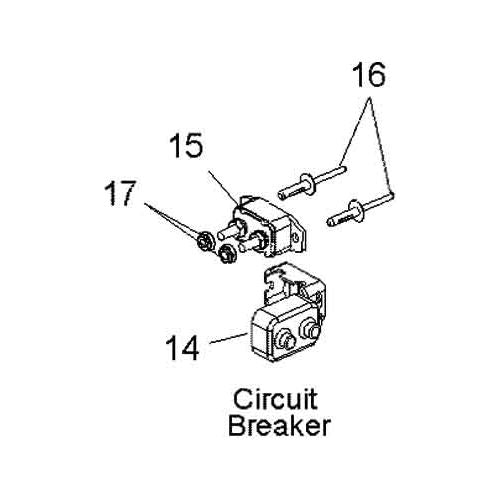 Autozone Circuit Breaker Circuit Breaker 40 amp by Witchdoctors WD-40-AMP
