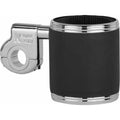 Clamp Mount Holder Leather Black/Chrome by Kruzer Kaddy