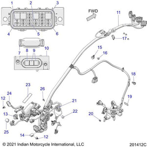 Clamp Rubber Coated .75&Quot; Id by Polaris 7081116 OEM Clamp