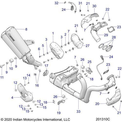 Clamp-V Band by Polaris 7082577 OEM Clamp