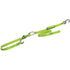 Western Powersports Tie Down / Ratchet Strap Classic Tie-Downs Neon Green 66"X1" Pair by Ancra 40888-28