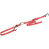 Western Powersports Tie Down / Ratchet Strap Classic Tie-Downs Red 66"X1" Pair by Ancra 40888-10
