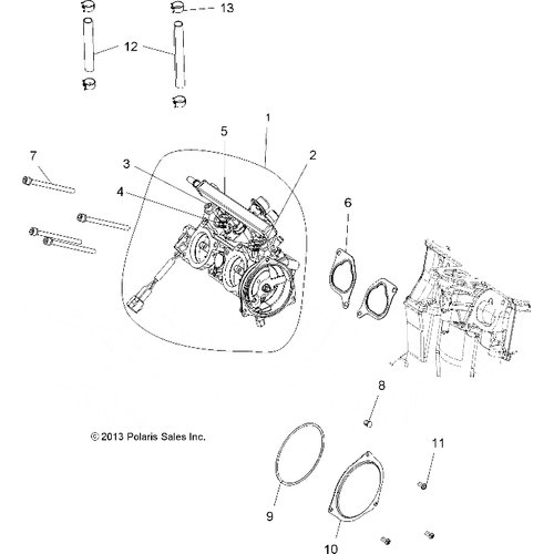 Clip-Injector by Polaris 3131725 OEM Clip