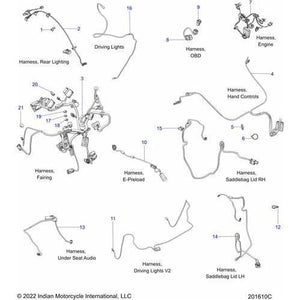 Clip-Routing,12.5 by Polaris 5454314 OEM Clip
