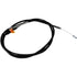 Clutch Cable Black 15-17" for Scout by LA Choppers