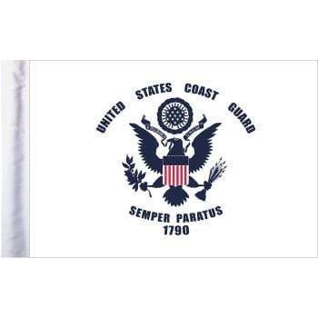 Parts Unlimited Military Flag Coast Guard Flag - 6" x 9" by Pro Pad FLG-CGD