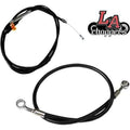 Complete Cable Kit Midnight 15-17" for Scout by LA Choppers