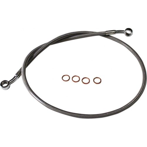 Complete Cable Kit Stainless Stock for Scout by LA Choppers