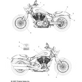 Cover, Cam Drive, 6 Speed, Blultr [Hammer Sport] by Polaris